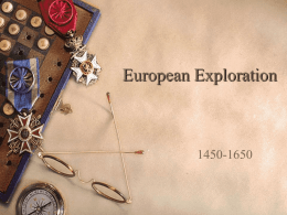European Exploration - Liberty Hill High School