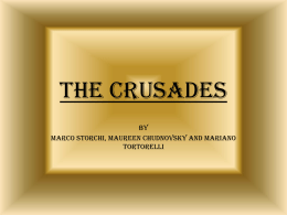 The Crusades - Belgrano Day School