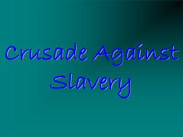 Crusade Against Slavery