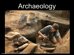 Archaeology and Carbon Dating