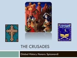 Crusades (Honors) - White Plains Public Schools