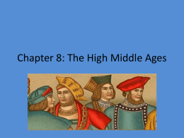 Chapter 14: The High Middle Ages