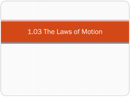 third law of motion