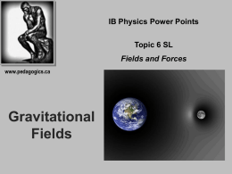Gravitational Fields and Force
