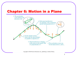 Chapter I: Concepts of Motion - Physics | Oklahoma State
