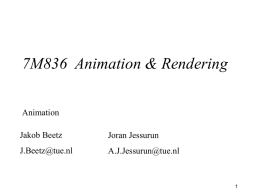 7M836 Animation & Rendering