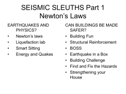 SEISMIC SLEUTHS