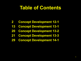 Concept Development 12-1 - Heck's Physics