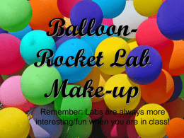 Balloon Lab Make-up