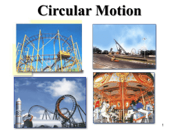 Circular Motion PowerPoint