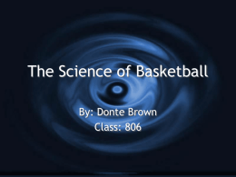 donte brown Science+of+basketball