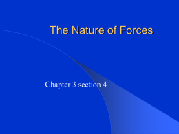 The Nature of Force