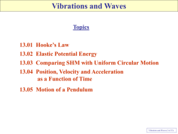vibrations and waves