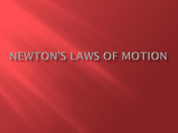 Newtons Laws ppt