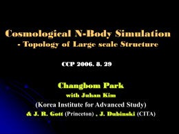 Topology of large scale structure