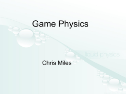 Game Physics