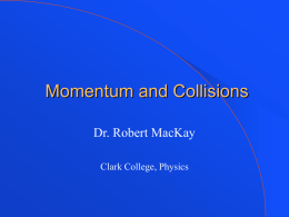 momentum - Dr. Robert MacKay