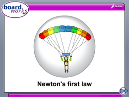 Newton`s first law