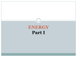 What is Energy?