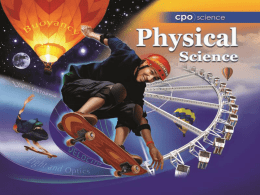 Section 3.1 - CPO Science