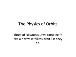The Physics of Orbits