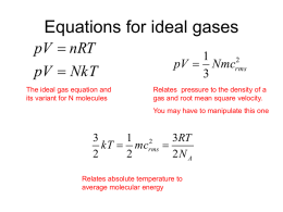 New_Equations_for_ideal_gases
