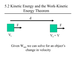 Ch 5 Powerpoint - Mr. Ward`s Physics Page