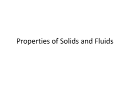 Properties of Solids and Fluids final post version