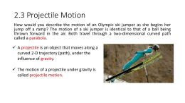 Unit 1 - Motion in a Straight Line
