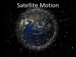 Satellite Motion Ch. 14