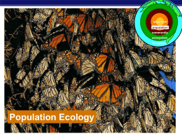 AP Biology Population Ecology
