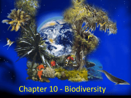 biological diversity
