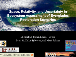Space, Relativity, and Uncertainty in Ecosystem Assessment