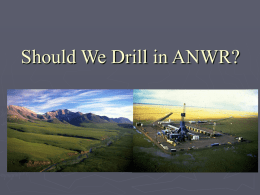Should We Drill in ANWR?