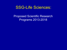 SSG-Life Sciences: