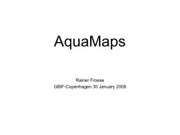 AquaMaps - FishBase