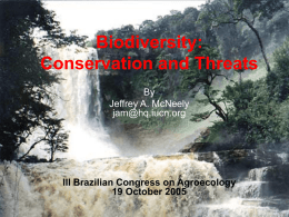 Wilderness and the Conservation of Biological Diversity