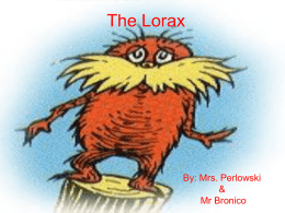 The Lorax Powerpoint