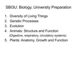 Lesson 1. Biodiversity and The Nature of - Blyth-Biology11