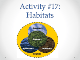 Habitats ppt