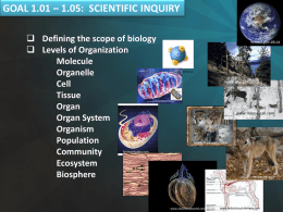 Goal 1.01-1.03 Sci Inquiry