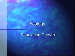 Populaton Growth ppt