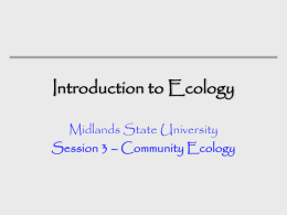 What is a Community? - Midlands State University