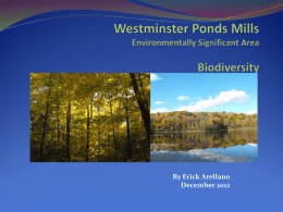 Westminster Ponds Mills Environmentally Significant Area - Latino-Star