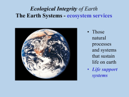 Natural processes and cycles