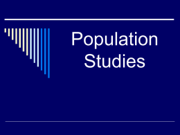 A population is