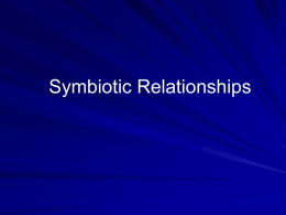 Symbiotic Relationships PowerPoint