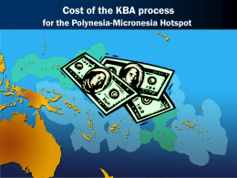 Cost of the KBA process