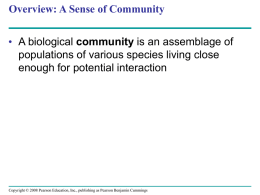 Chapter 53 - Community Ecology Powerpoint