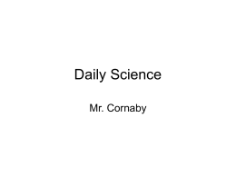 Daily Science - NeptuneScience